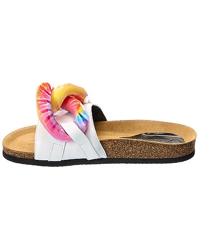 JW Anderson Chain Leather Sandal Women 4 JW Anderson Chain Leather Sandal Women - Image 2