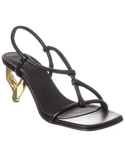 JW Anderson Chain Leather Sandal Women