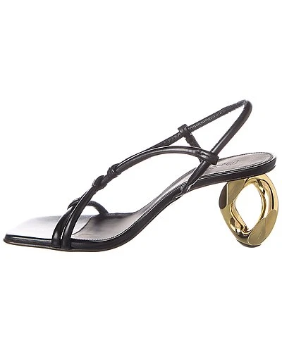 JW Anderson Chain Leather Sandal Women 4 JW Anderson Chain Leather Sandal Women - Image 2