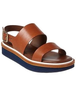 Tod's Leather Platform Sandal Women