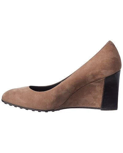 Tod's Suede Wedge Pump Women 4 Tod's Suede Wedge Pump Women - Image 2