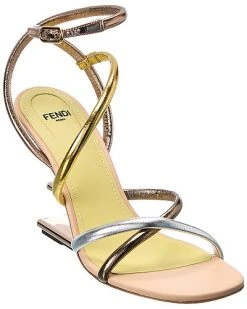 FENDI First Leather Sandal Women