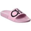 Salvatore Ferragamo Groovy Rubber Slide Women -Valentino shop 1313354034 RLLD 1