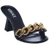 Versace Chain Detail Leather Sandal Women