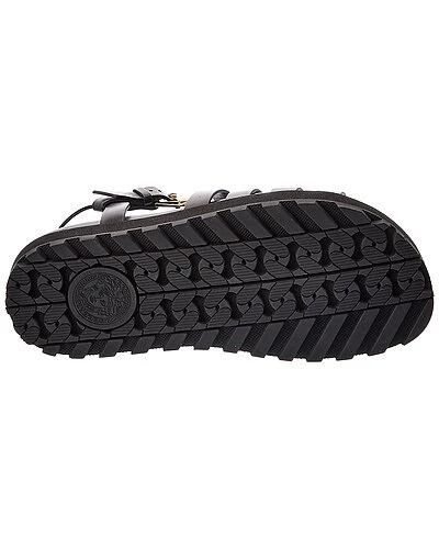 Versace Strappy Leather Sandal Women 6 Versace Strappy Leather Sandal Women - Image 4