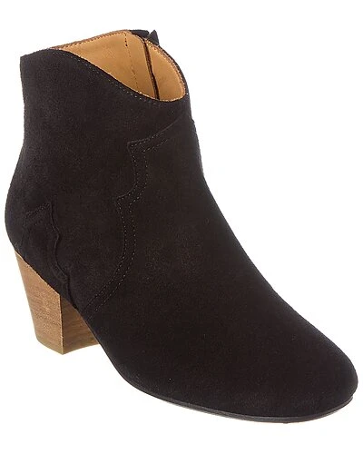 Isabel Marant Dicker Suede Bootie Women 3 Isabel Marant Dicker Suede Bootie Women