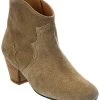 Isabel Marant Dicker Suede Bootie Women 1 Isabel Marant Dicker Suede Bootie Women -Valentino shop 1313356600 RLLD 1