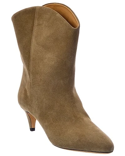 Isabel Marant Dernee Suede Bootie Women 3 Isabel Marant Dernee Suede Bootie Women
