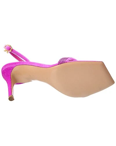 Gianvito Rossi Britney 85 Chenille Sandal Women 6 Gianvito Rossi Britney 85 Chenille Sandal Women - Image 4