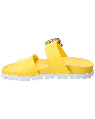 Prada Logo Rubber Sandal Women 4 Prada Logo Rubber Sandal Women - Image 2