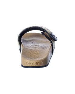 Jimmy Choo Fitz/F Zye Leather-Trim Sandal Women 9 Jimmy Choo Fitz/F Zye Leather-Trim Sandal Women -Valentino shop 1313358094 RLLD 3