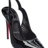 Christian Louboutin Hot Chick Sling 100 Patent Slingback Pump Women -Valentino shop 1313364616 RLLD 1