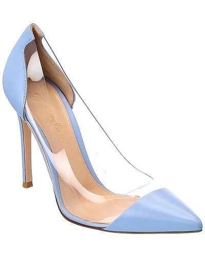 Gianvito Rossi Plexi 105 Vinyl & Patent Pump Women 3 Gianvito Rossi Plexi 105 Vinyl & Patent Pump Women