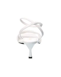 Prada Logo Leather Sandal Women -Valentino shop 1313368770 RLLD 3