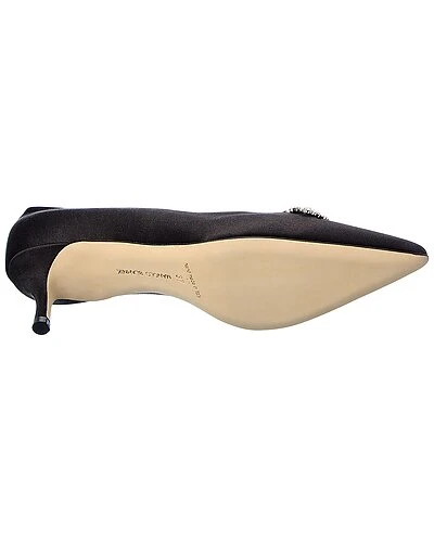 Manolo Blahnik Ttara 50 Satin Pump Women 6 Manolo Blahnik Ttara 50 Satin Pump Women - Image 4