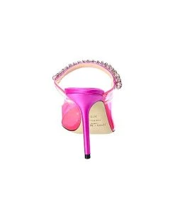 Jimmy Choo Bing 100 Plexi & Satin Pump Women 9 Jimmy Choo Bing 100 Plexi & Satin Pump Women -Valentino shop 1313370343 RLLD 3