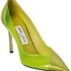 Jimmy Choo Ass 95 Satin & Plexi Pump Women -Valentino shop 1313370344 RLLD 1