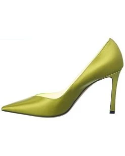 Jimmy Choo Ass 95 Satin & Plexi Pump Women -Valentino shop 1313370344 RLLD 2
