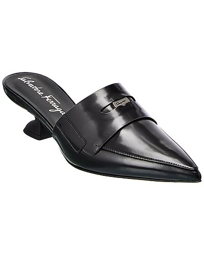 Salvatore Ferragamo Nyta 40 Leather Pump Women 3 Salvatore Ferragamo Nyta 40 Leather Pump Women