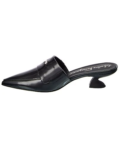 Salvatore Ferragamo Nyta 40 Leather Pump Women 4 Salvatore Ferragamo Nyta 40 Leather Pump Women - Image 2