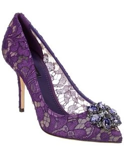 Dolce & Gabbana Belluci Taormina Lace Pump Women