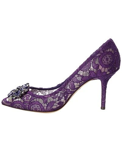 Dolce & Gabbana Belluci Taormina Lace Pump Women 4 Dolce & Gabbana Belluci Taormina Lace Pump Women - Image 2