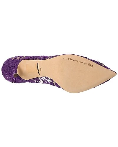 Dolce & Gabbana Belluci Taormina Lace Pump Women 6 Dolce & Gabbana Belluci Taormina Lace Pump Women - Image 4