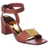 Valentino One Stud 60 Leather Sandal Women
