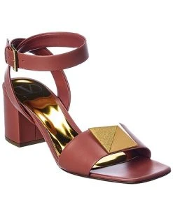 Valentino One Stud 60 Leather Sandal Women
