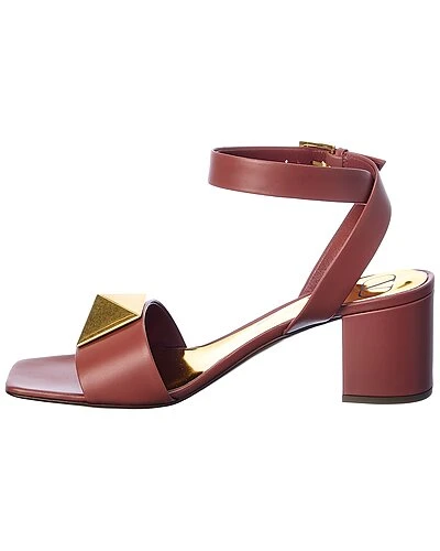 Valentino One Stud 60 Leather Sandal Women 4 Valentino One Stud 60 Leather Sandal Women - Image 2