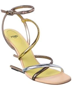 FENDI First Leather Sandal Women