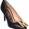 MOSCHINO M Logo Leather Pump Women 1 MOSCHINO M Logo Leather Pump Women -Valentino shop 1313381146 RLLD 1