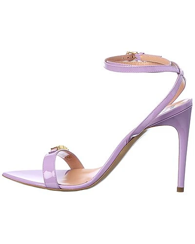 MOSCHINO Logo Patent Sandal Women 4 MOSCHINO Logo Patent Sandal Women - Image 2