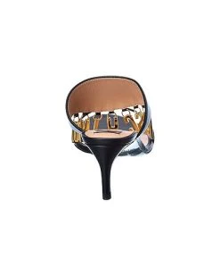 MOSCHINO Logo Lettering Leather Sandal Women -Valentino shop 1313381173 RLLD 3