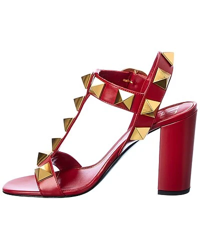 Valentino Roman Stud 90 Leather Sandal Women 4 Valentino Roman Stud 90 Leather Sandal Women - Image 2