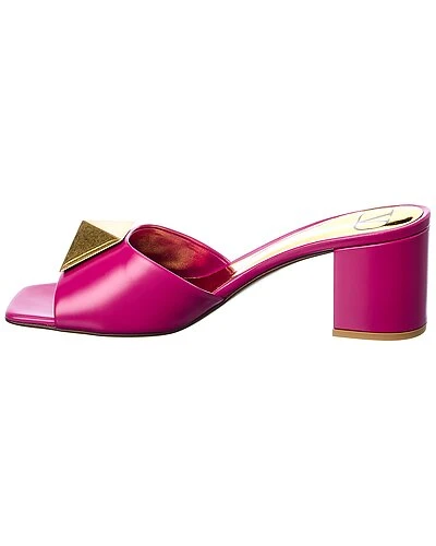 Valentino One Stud 60 Leather Sandal Women 4 Valentino One Stud 60 Leather Sandal Women - Image 2