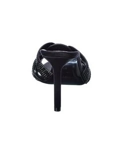 Saint Laurent Tribute 85 Satin & Leather Sandal Women 9 Saint Laurent Tribute 85 Satin & Leather Sandal Women -Valentino shop 1313382758 RLLD 3