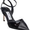 Jimmy Choo Assia 75 Leather & Patent Pump Women -Valentino shop 1313382812 RLLD 1