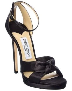 Jimmy Choo Rosie 120 Satin Sandal Women