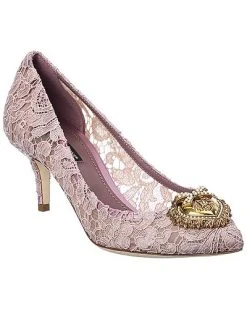 Dolce & Gabbana Votion Lace Pump Women