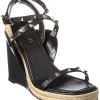 Valentino Rockstud 130 Leather Sandal Women -Valentino shop 1313384373 RLLD 1