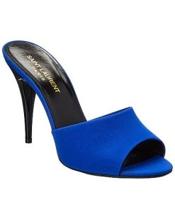 Saint Laurent A 16 95 Silk Sandal Women