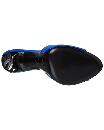 Saint Laurent A 16 95 Silk Sandal Women 6 Saint Laurent A 16 95 Silk Sandal Women - Image 4