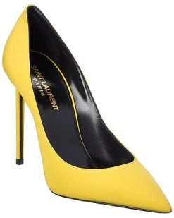 Saint Laurent Zoe 105 Satin Pump Women