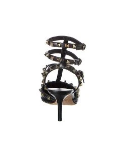 Valentino Rockstud Caged 65 Grainy Leather Ankle Strap Pump Women -Valentino shop 1313385682 RLLD 3