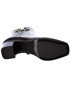 Salvatore Ferragamo Gancini Leather Bootie Women -Valentino shop 1313385724 RLLD 4