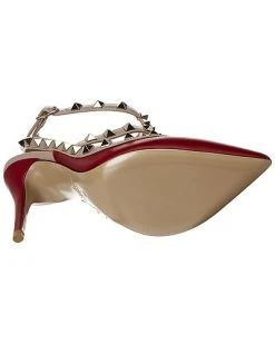 Valentino Rockstud Caged 100 Leather Pump Women -Valentino shop 1313387258 RLLD 4