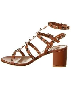 Valentino Rockstud Caged 60 Leather Ankle Strap Sandal Women 8 Valentino Rockstud Caged 60 Leather Ankle Strap Sandal Women -Valentino shop 1313387262 RLLD 2