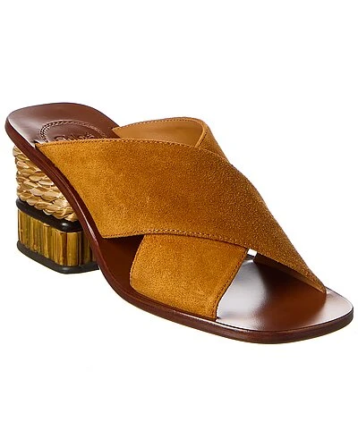 Chloé Laia Suede Sandal Women 3 Chloé Laia Suede Sandal Women
