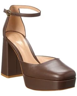 Gianvito Rossi Platform 100 Leather Pump Women